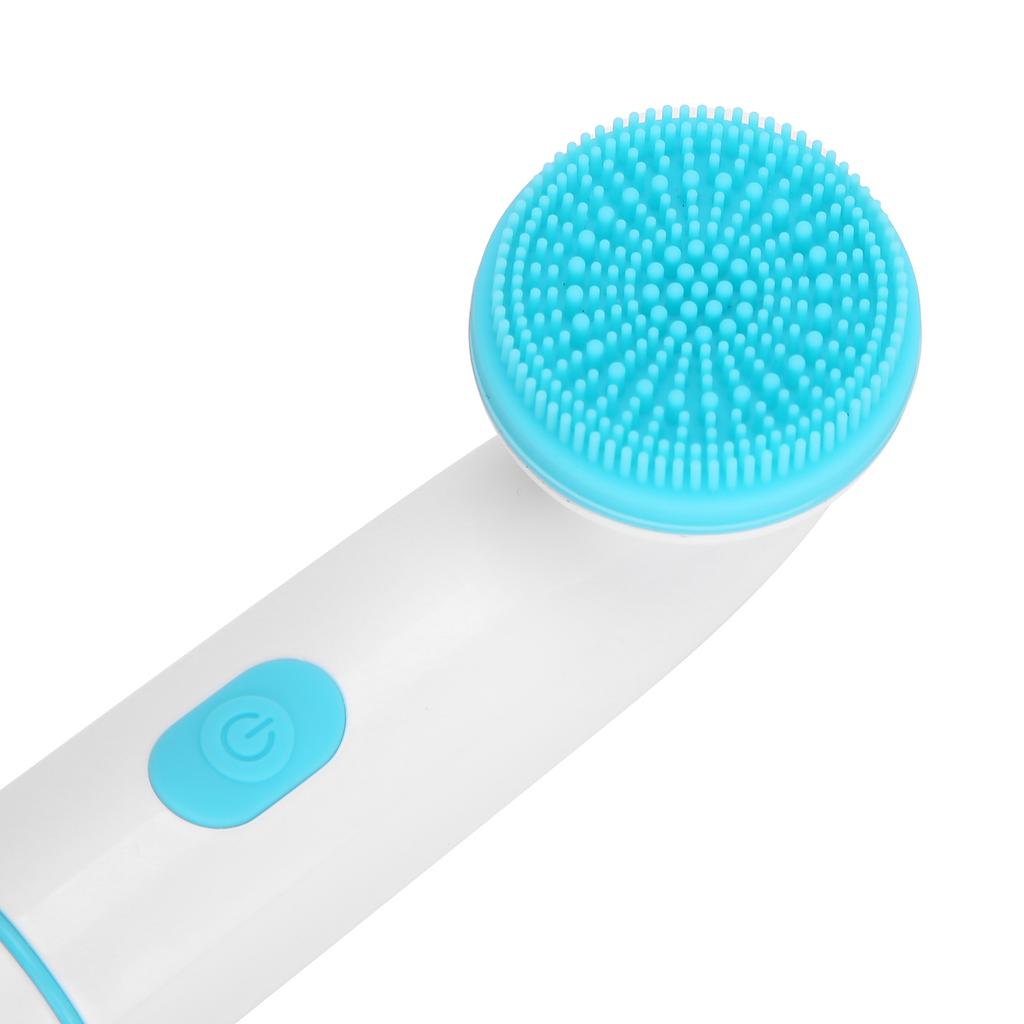 2‑In‑1 Electric Ultrasonic Silicone Face Cleansing Brush Pore Cleaner Face Cleansing Brush