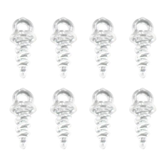 

50Pcs Floating Bead Connection Screw Mini with Hole Portable Reusable Wear-resistant Tackle Universal Durable Carp Fishing Bead Lure Plastic