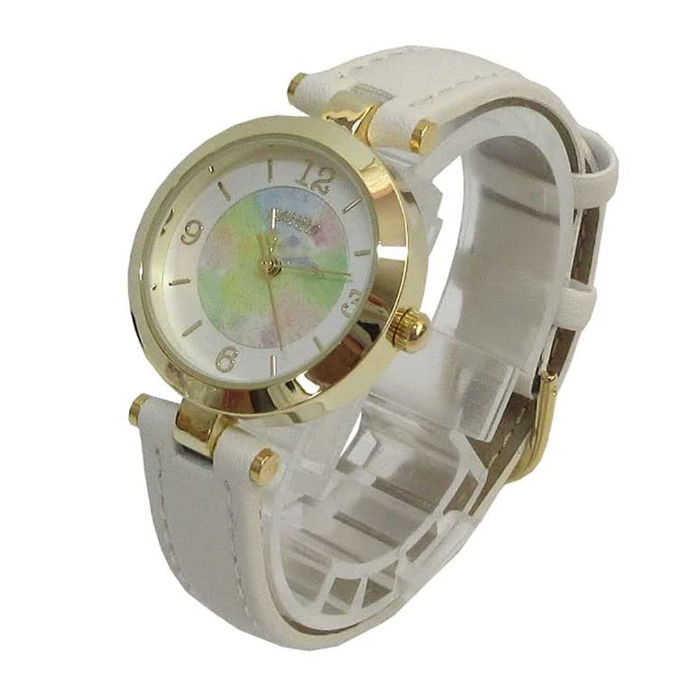 Fieldwork Analog Epi Leather Strap White ST216-1 Women's Watch,