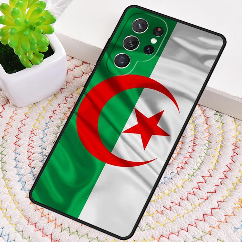 Algeria Flag Algerian Phone Case for Samsung Galaxy note 10 pro S26 Ultra S23 S24 FE S25 S21 S22 PLUS shockproof Cove