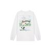 Nike ACG Kollektion Grafikdruck Rundhals Langarm T-Shirt Herren Oberteile Weiß FQ3728-121