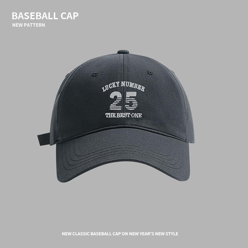 

High quality alphabet baseball cap women s spring summer tide brand wide brim versatile big head showing face small cap Adjustable