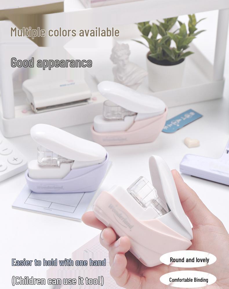KedeYou Needle-Free Stapler: Safe, Durable Journaling Tool for Students & Office Use.