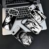 Japanese Horror Anime Soft Phone Case for iPhone 15 16 17 Pro Max 17Air 16E 14 Plus 13 12 Mini Shockproof Cover Back Shell