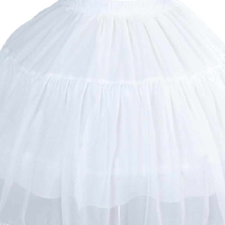 Sottogonna Crinolina Gabbia 2 Cerchi Gonna Corta Sottovesti per Abito da Sposa