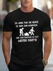 Unisex Cotton Tee GerUnisex Worker Funny Slogan Short Sleeve Crew Neck Casual Humor Street T Shirt For Working Unisex Summer Daily Tops
