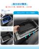 Coleya Console Console Center Storage Box for Subaru Crosstrek GU Series with Rubber and Small Item Custom Design Box, Tray, (2022+), Mat, Non-Slip,