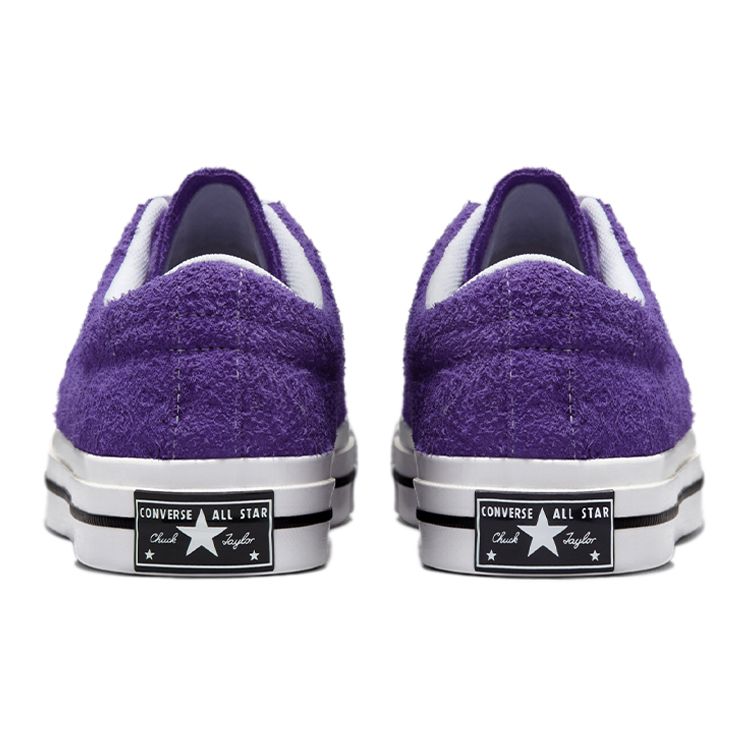 Converse One Star Low Court Purple Unisex Sneakers Black White 171586C