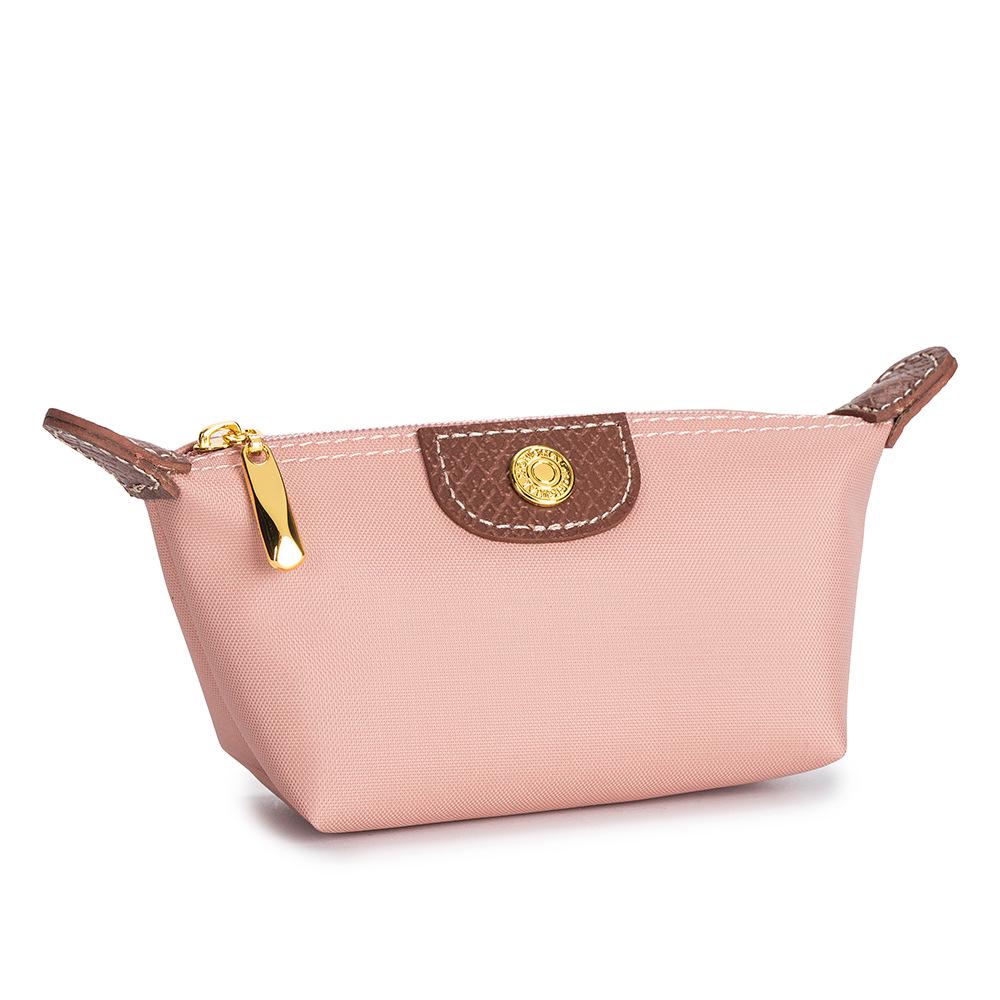 Mini Exquisite Coin Purse: Lightweight Nylon Dumpling Bag for Lipstick & Earphone Storage, Women's Stylish Accessory