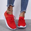 Formal Sandals With Arch Support Mesh Casual Up Loafers Women'S Fashion Shoes Lace Breathable Women'S Casual Tenis De Mujer
