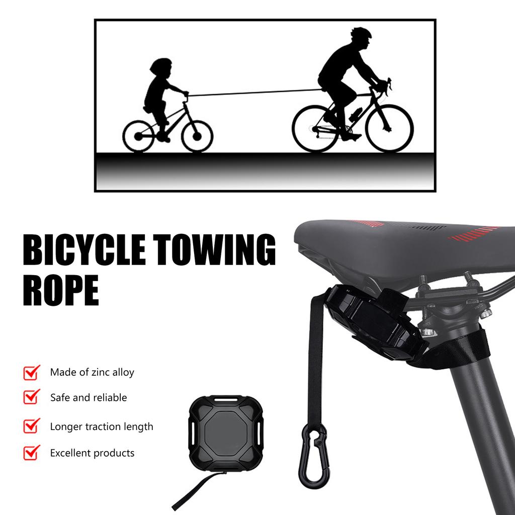 Bicycles Tow Rope for Kids Child Pull Rope Towing Systems for Long Trip Cycling Towing Pull Rope for Biking with Childs