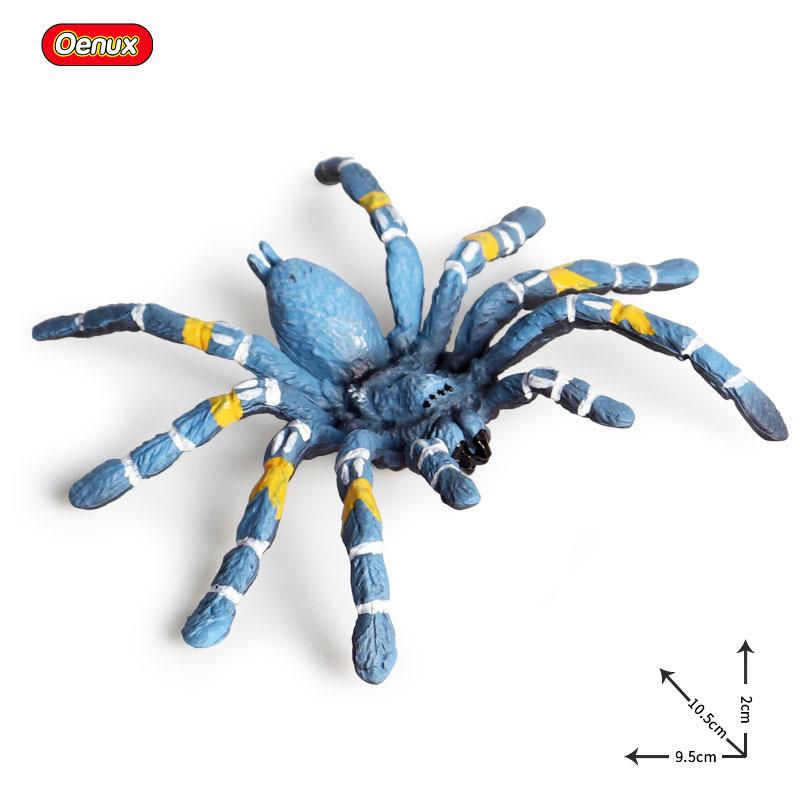 Oenux Insekten Tiere Modell Spinnennetz Skorpion Fledermaus Actionfiguren Figur Miniatur Niedlich Pädagogisch Kinder Spielzeug Halloween Geschenk