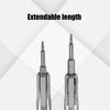 Titanium Alloy Removable Hex Head Screwdriver Portable Gadget Magnetic Screwdriver Bit Outdoor Riding Camping EDC Pocket Tools