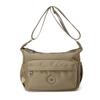 Lightweight Nylon Crossbody Bag for Women Multi Pocket Shoulder Purse Travel Sling Handbag