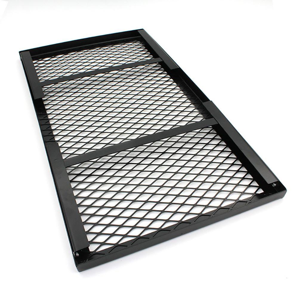 Folding Campfire Grill Heavy Duty Steel Grate Portable Over Fire Camping Grill for Outdoor Open