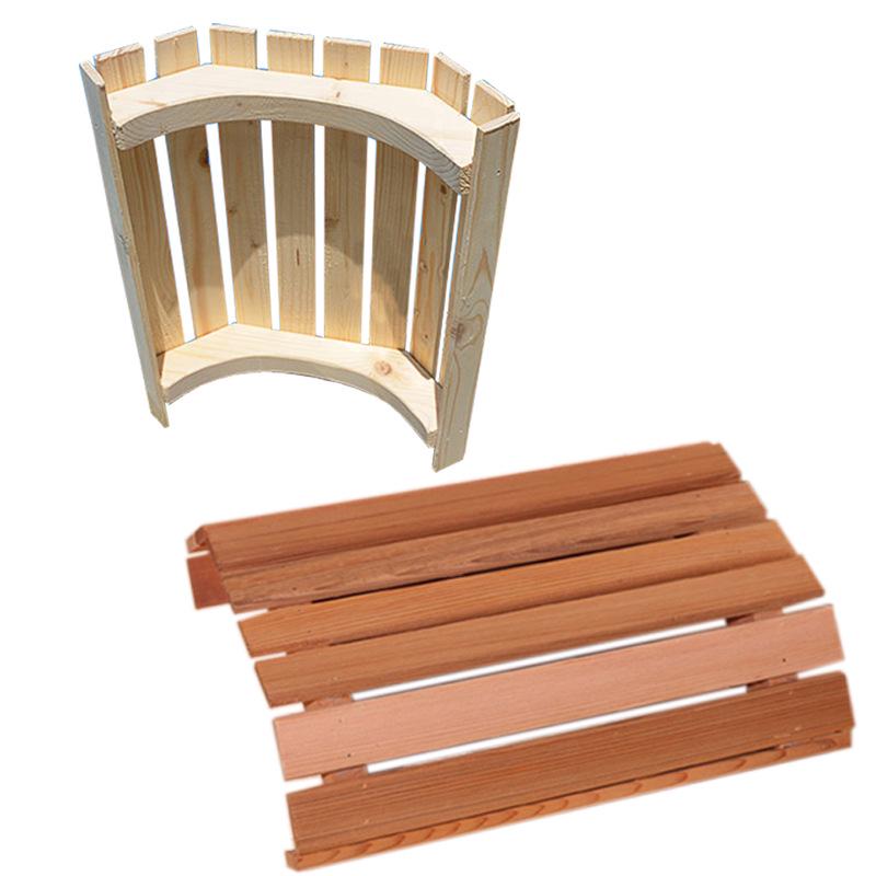Explosion-Proof Wooden Sauna Lampshade: Solid Wood Protective Cover for Dry and Steam Rooms