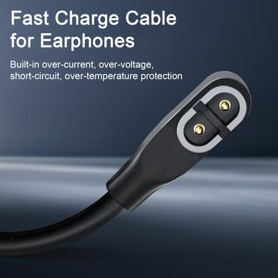 Nabíjecí kabel Rozhraní s magnetickým sacím rozhraním Rychlé nabíjení Vícenásobná ochrana kostního vedení Nabíječka sluchátek pro AfterShokz S810/S811/S803/C102