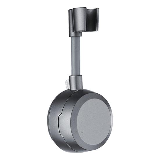 Shower Bracket Holder Adjustable Angle 360 Degree Rotation Heat-Resistant Stainless Steel Swivel Shower Bracket