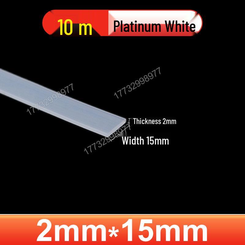 High-Temperature Resistant Transparent Silicone Rubber Sealing Strip