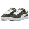 Puma Suede XL Dark Olive Unisex Sneakers Green White 395205-13