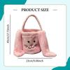 Easter Basket Decorative Easy To Carry with Handle Storage Organizer for Outdoor Birthday Party