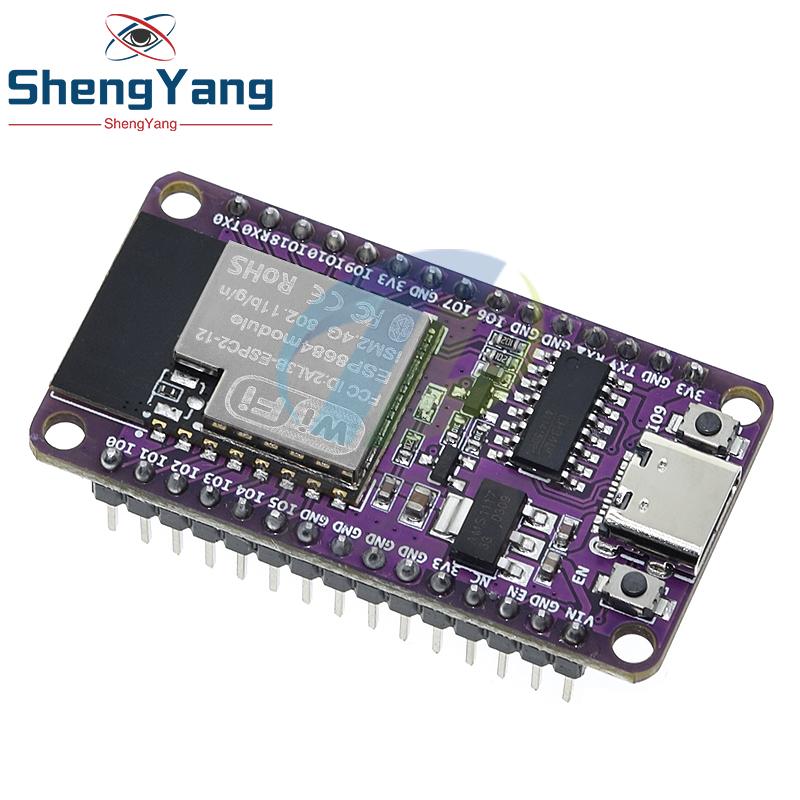 TZT ESP32-C2 ESP8684 Development Board TYPE-C USB ESPC2-12 DevKit Serial CH340 WiFi+Bluetooth Dual Core Module For Arduino
