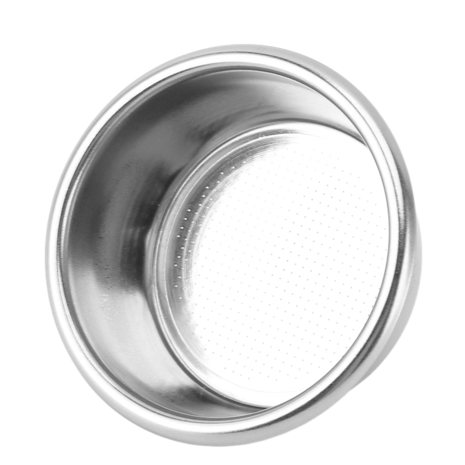 Photos - Coffee Makers Accessory Konnwei 2PCS Stainless Steel Coffee Filter Basket 54mm Easy to Clean Rustproof Filter Cup for Coffee Machine L gray