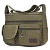 Men Canvas Shoulder Bag With Casual Design For Travel And Commute