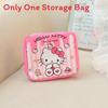 Cartoon Pattern Stripe Sanitary Item Bag For Travel And Storage Home