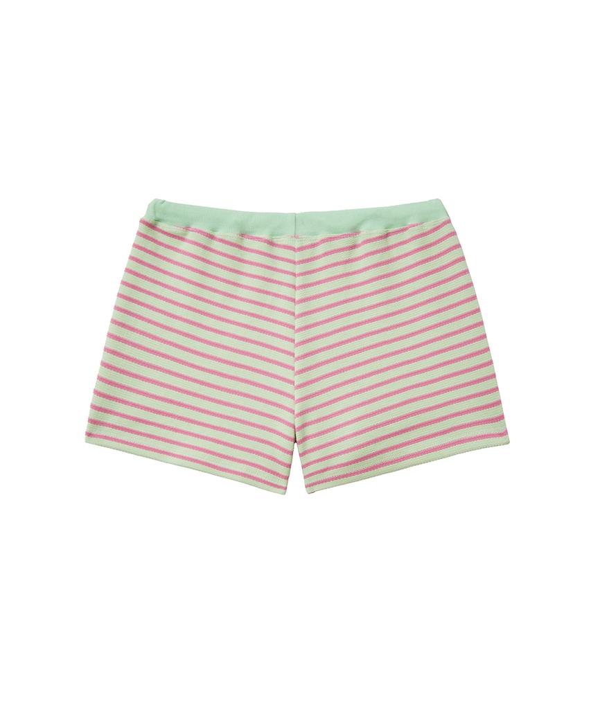 Lense Stripe Micro Shorts Mint