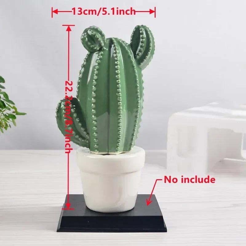 Nordic Ceramic Cactus Home Ornaments, Decor, Modern Decoration, Room Outdoor Garden, Fashion