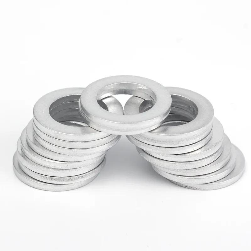 10-100pcs M14 Car Sealing Gasket Aluminum Screw Washer Auto Engine Bottom Oil Drain Screw Sealing Gasket Accessories for Honda