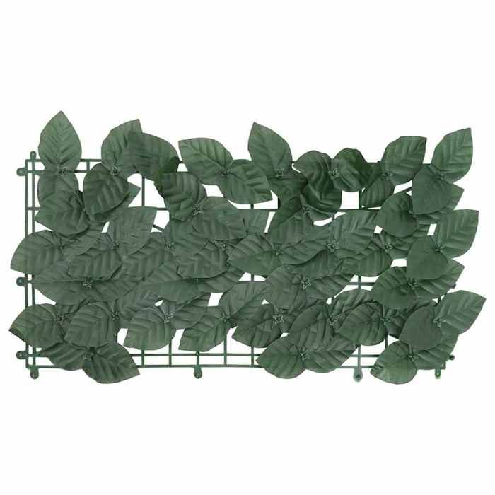 VidaXL Balcony Screen with Leaves, Privacy Screen, Privacy Fence, Garden Privacy Screen, 367842