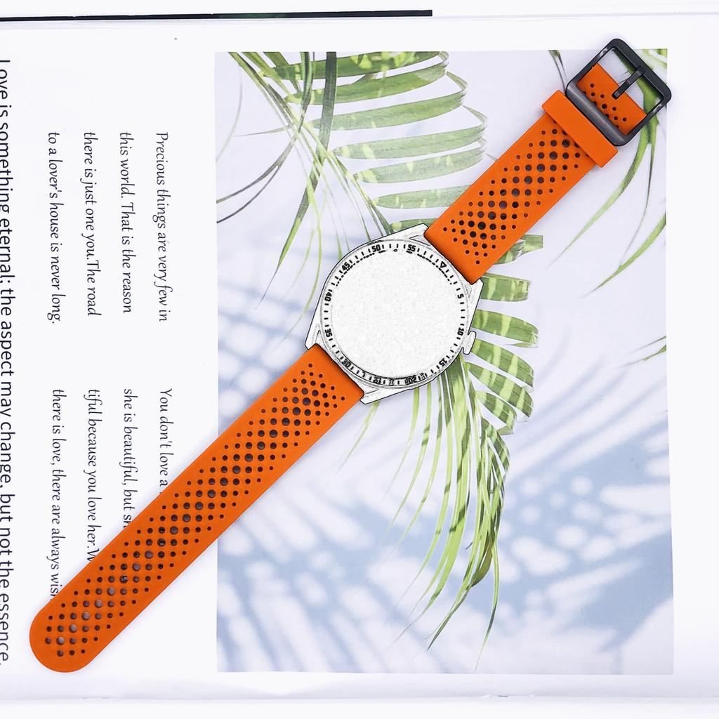 22mm Sports Silicone Watch Strap For Garmin Venu 3 2 Vivoactive 4 Forerunner 965 955 945 935 Replacement Strap Watch Accessories