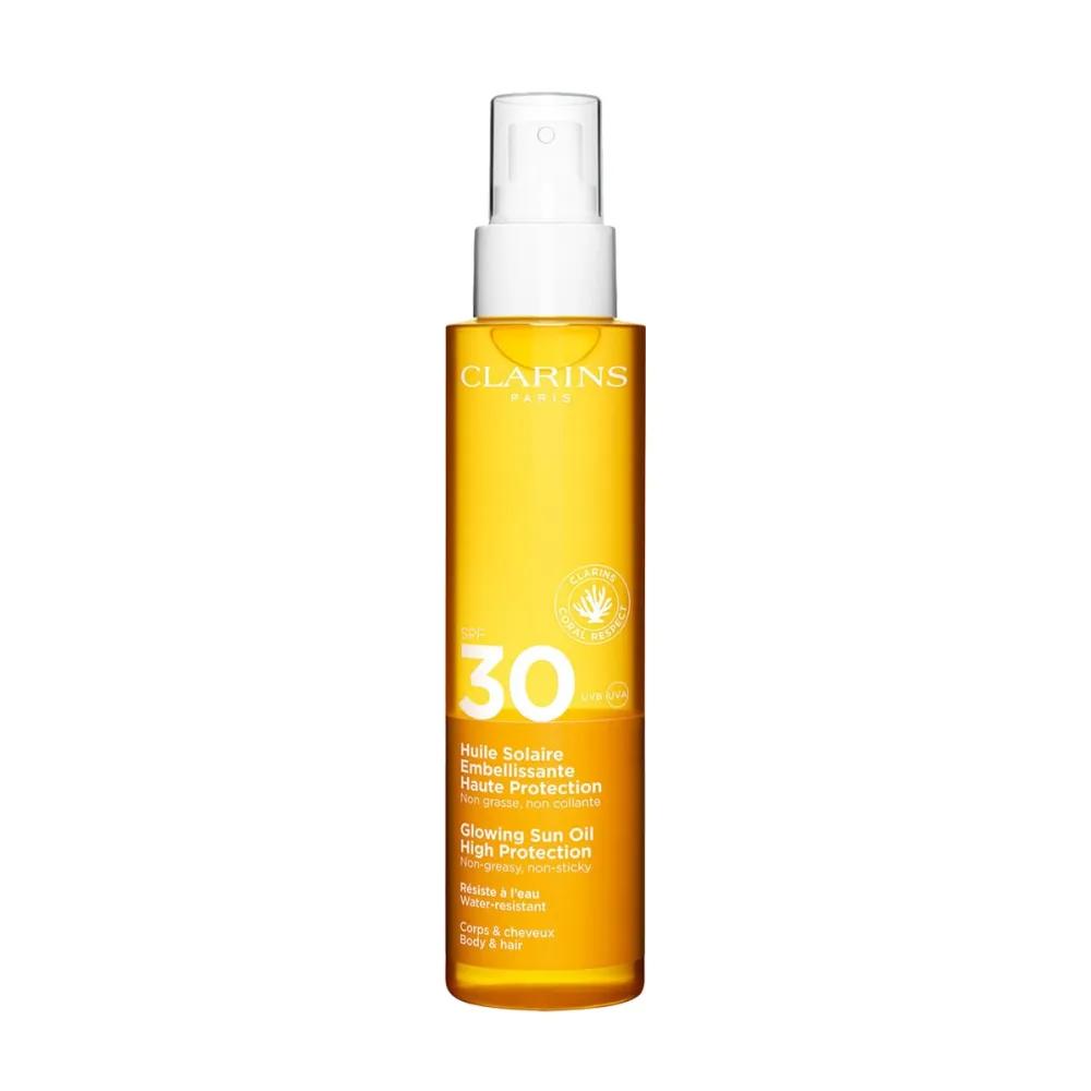 Солнцезащитный спрей Clarins Sun Oil High Protection SPF30, 150 мл