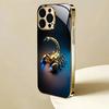 Scorpion pattern tempered glass phone case suitable for iPhone 17 16 15 14 13 12 11 Pro Max Plus anti drop and shockproof