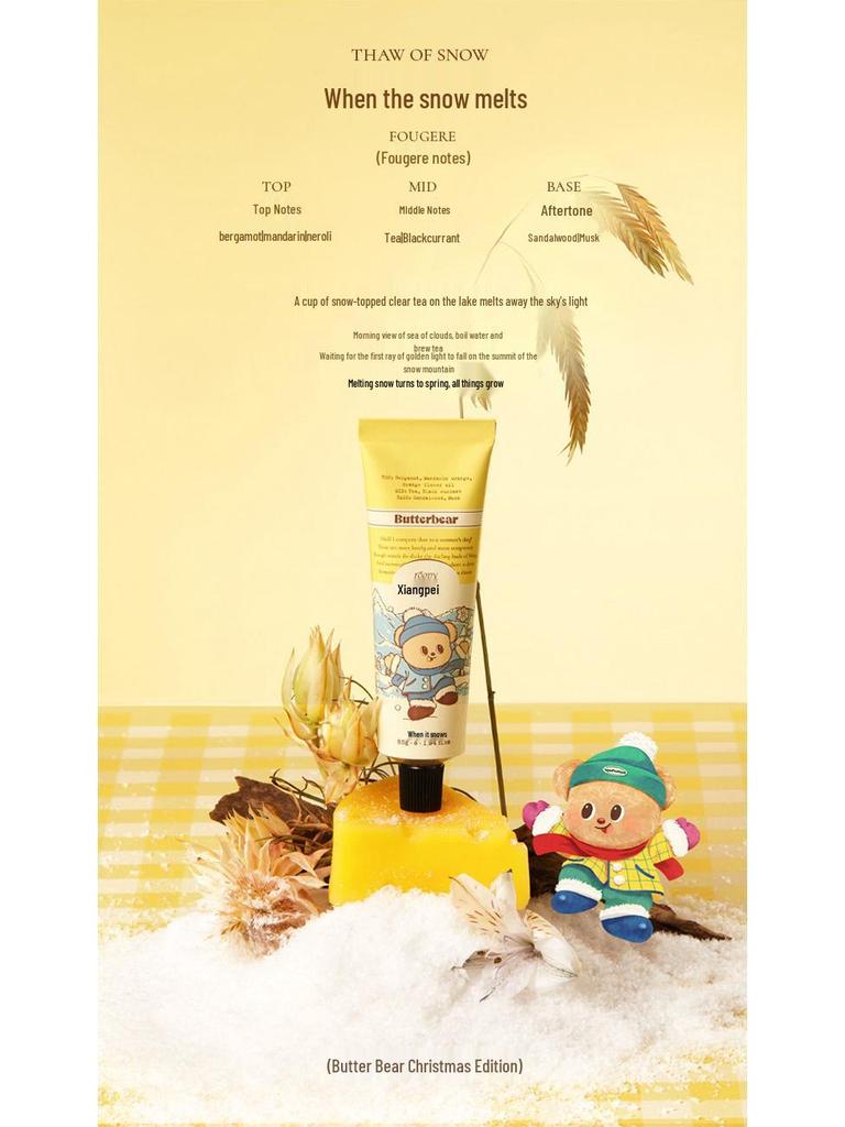 Runpei Christmas Hand Cream Gift Set: Hydrating, Moisturizing, Non-Greasy, High-End Souvenir Bottles