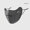 Summer Ice Silk Uv Protection Face Mask For Men, Outdoor Sun Shield Face Cover With Eye Corner Guard