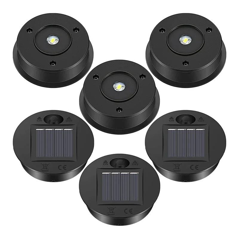 Solar Lantern Replacement Top 7 Lumens LED Solar Panel Lid Light Outdoor Hanging Solar Lights Spare Parts for Garden Yard Use