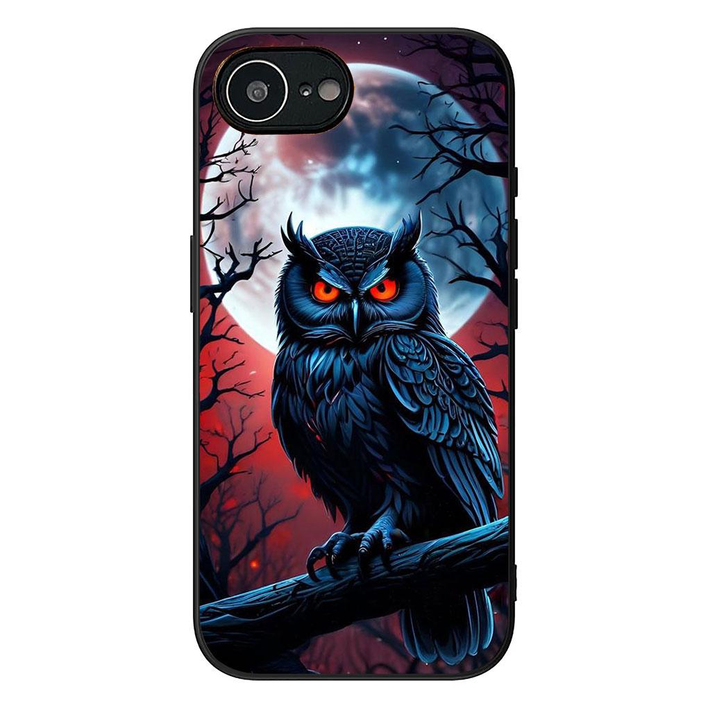 Soft Cover for Samsung Galaxy Note 20 9 8 S8 S10 S9 Plus A54 A33 A21S A31 M21 S10E A17 Coque Phone Case Bird Owl Comics Lovely