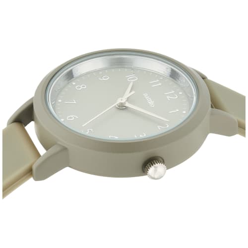 Fieldwork Women's Analog Watch with Tone and Silicone Band, Khaki, YM061-3