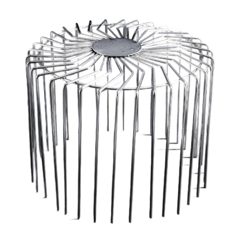 Stainless Steel Mesh Drain Pipe Protector Outdoor Balcony Drainage Cover Leaf Debris Trap Downpipe Strainer Enduring