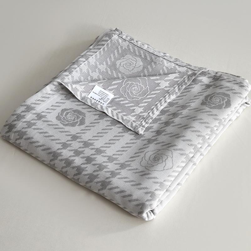 Summer bamboo fiber blanket office nap towel quilt cold blanket air conditioner thin blanket bed