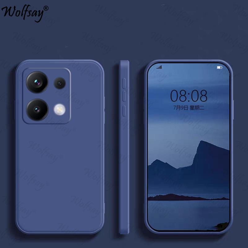 Candy Case For Xiaomi Redmi Note 14S Case Anti-knock Original Liquid Silicone Back Cover Redmi Note 14S Case For Redmi Note 14S