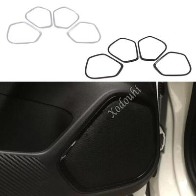 Pro Honda Fit Jazz 2014 2015 2016 2017 Auto Dveřní Panel Nalepovací ABS Plast ide Audio Reproduktor Zvukový Kryt Kroužek Kruhová Lampička Lišta