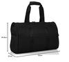 Major League Baseball Travel Messenger Bag, MLB Boston Bag, Black