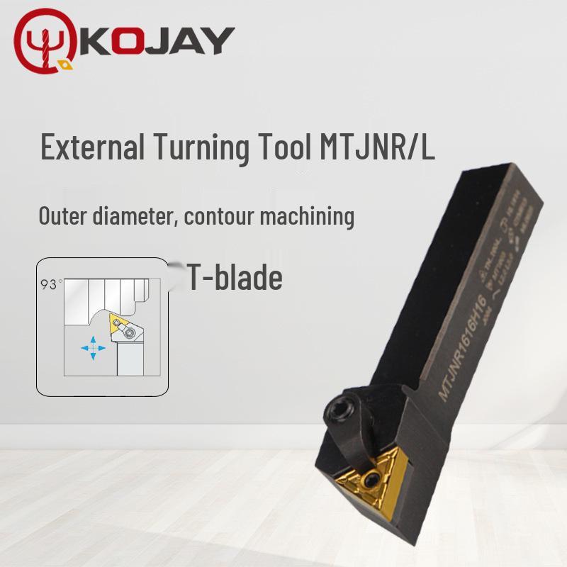Kojay Kejie MTJNR1616H16 External Cylindrical Turning Tool Holder for CNC Lathe