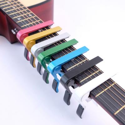 Yousheng Metal Guitar Capo Heavy Duty Universal Ukulele Acoustic Classical Folk Electric Guitar Tuner Clip Music Instruments Tools Guitar Accessories
