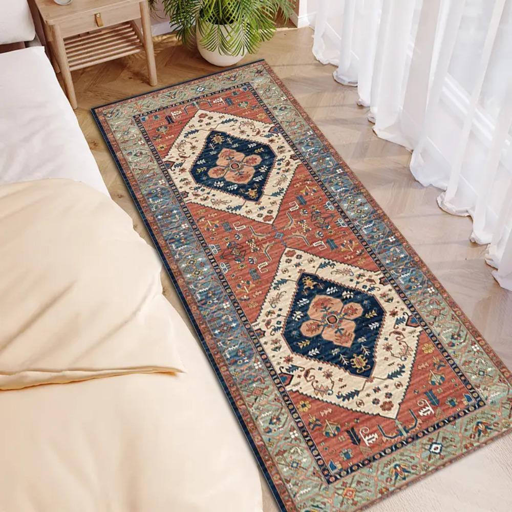 Simple Living Room Kitchen Carpet Sofa Coffee Table Floor Mat Home Bedside Crystal Velvet Absorbent Non-slip Durable Carpet