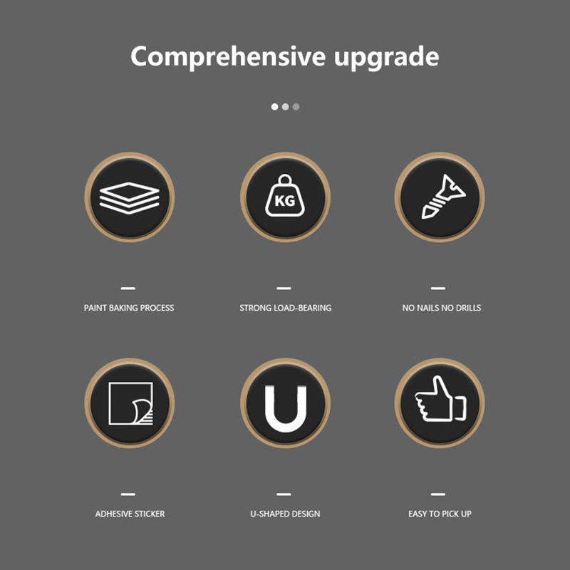 Headphone Holder Universal Wall Mount Stand Headset Display Rack Under Desk Hanger Hook Gamepad Hanger Holder Storage Bracket